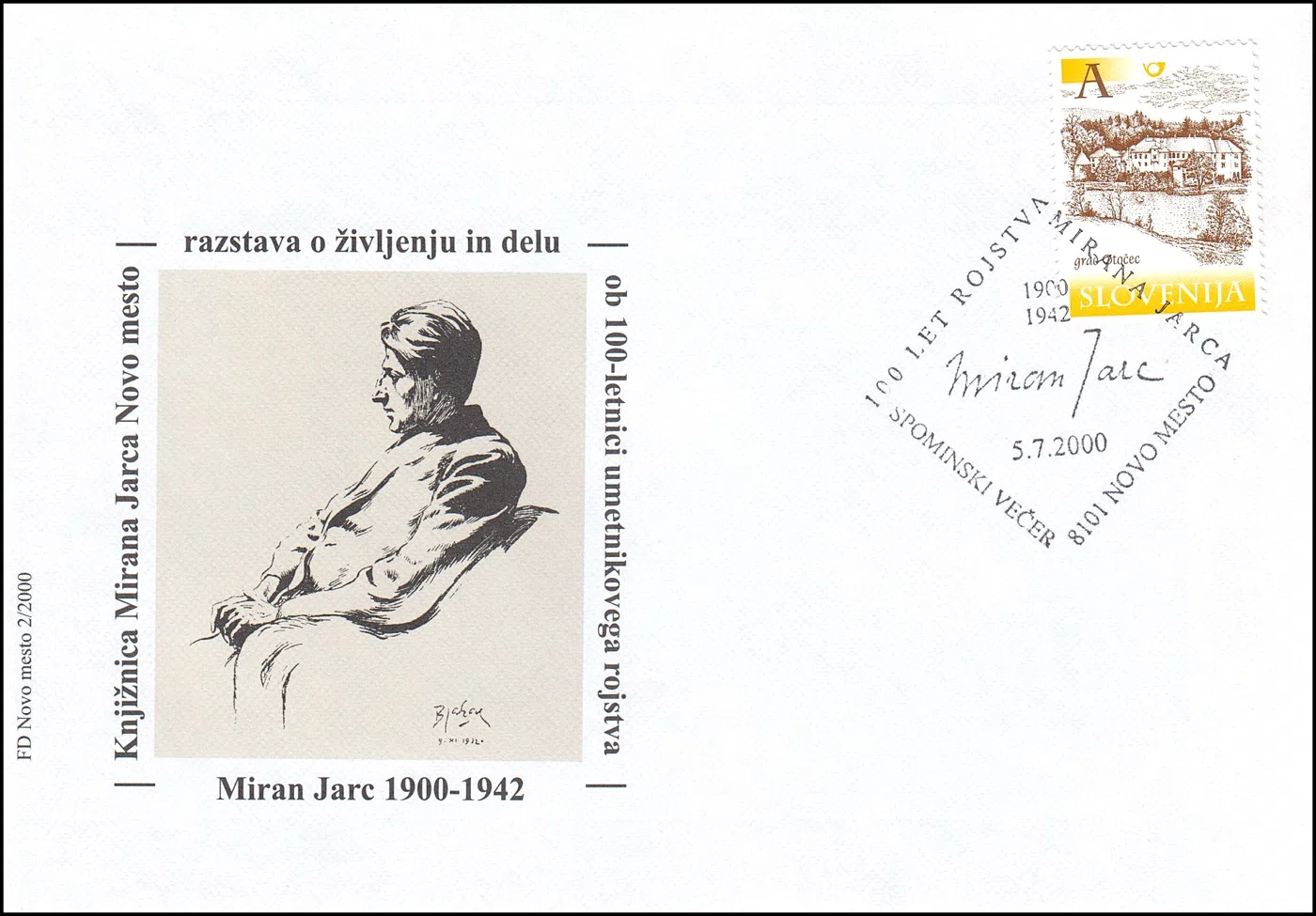 100 LET ROJSTVA MIRANA JARCA  SPOMINSKI VEČER 1900 - 1942